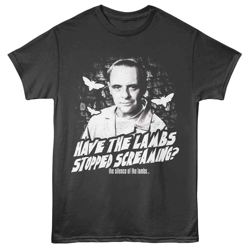 Silence Of The Lambs - SOL Moths And Stopped Screaming Quote T-Shirt