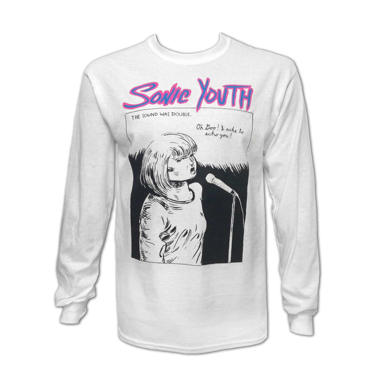 Sonic Youth Echo Long Sleeve Tee