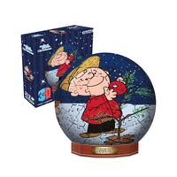 Thumbnail for Peanuts Charlie Brown Christmas 3D Sphere Jigsaw Puzzle (212 Pieces) – 3 PC PPK ($8.50 each)