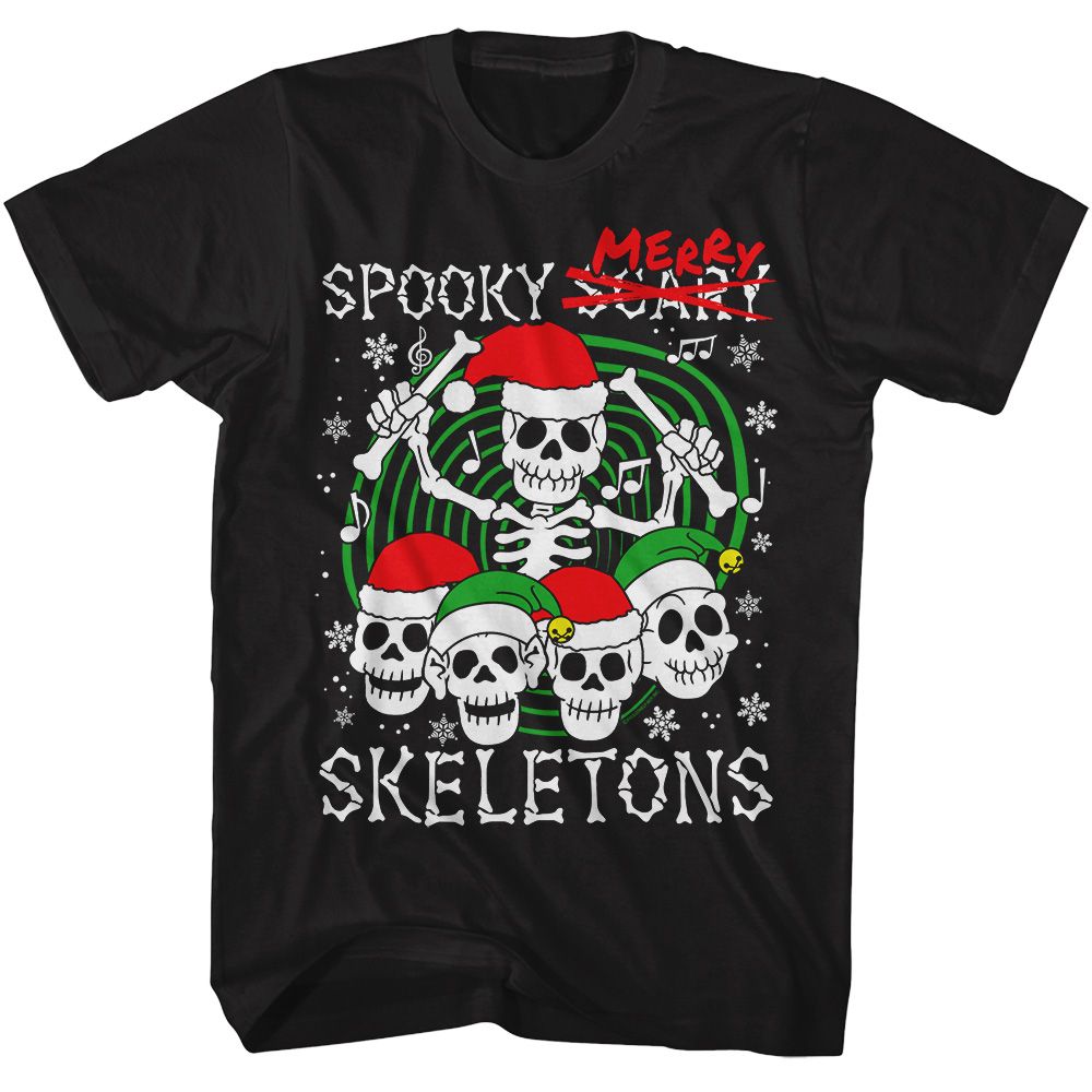SPOOKY SCARY MERRY SKELETONS