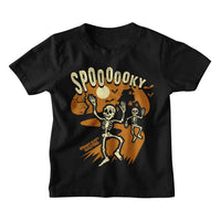 Thumbnail for SPOOKY SCARY SKELETONS-SSS SPOOKY PATH-BLACK TODDLER S/S TSHIRT