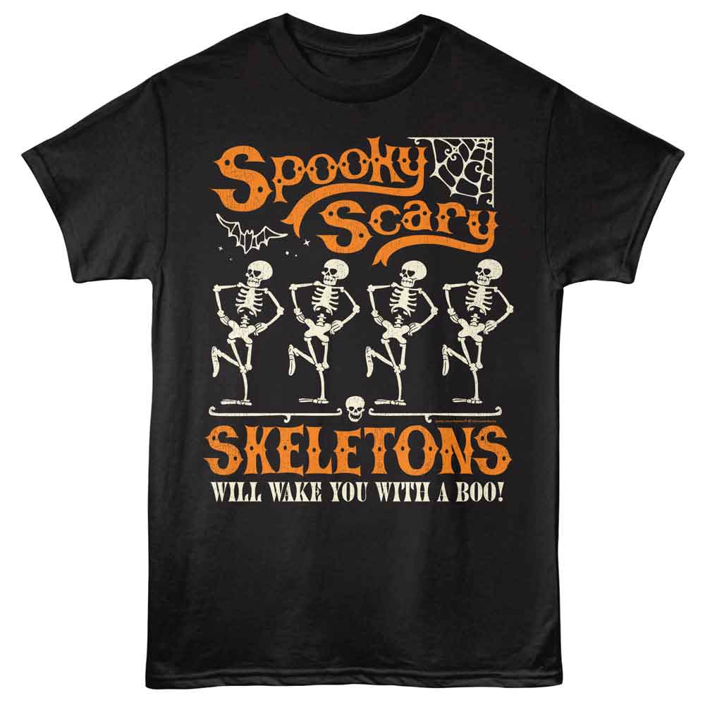 Spooky Scary Skeletons - Sss Funky Decorative T-Shirt