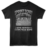 Thumbnail for Spooky Scary Skeletons - Sss Old Film Quartet T-Shirt