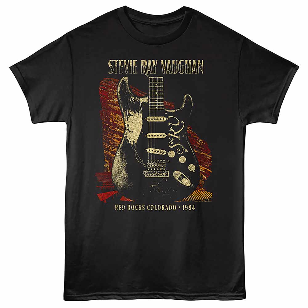 Stevie Ray Vaughan - Stevie Ray Vaughan Red Rocks T-Shirt