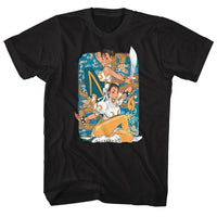 Thumbnail for STREET FIGHTER-DUAL CHUN LI-BLACK ADULT S/S TSHIRT