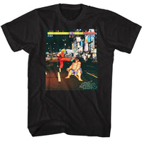 Thumbnail for STREET FIGHTER-STREET FIGHTER REAL STREET FIGHTER-BLACK ADULT S/S TSHIRT