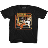 Thumbnail for STREET FIGHTER-STORYBOOK STYLE-BLACK YOUTH S/S TSHIRT