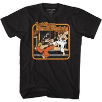 Thumbnail for STREET FIGHTER-STORYBOOK STYLE-BLACK ADULT S/S TSHIRT