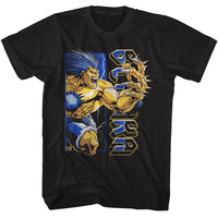 Thumbnail for STREET FIGHTER-STREET FIGHTER 90S STYLE BLANKA-BLACK ADULT S/S TSHIRT