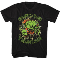 Thumbnail for STREET FIGHTER-ELECTRIC THUNDER-BLACK ADULT S/S TSHIRT