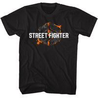 Thumbnail for STREET FIGHTER-STREET FIGHTER GRAFITTI LOGO-BLACK ADULT S/S TSHIRT