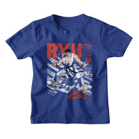 Thumbnail for STREET FIGHTER-STREET FIGHTER RYU-ROYAL HEATHER YOUTH S/S TSHIRT