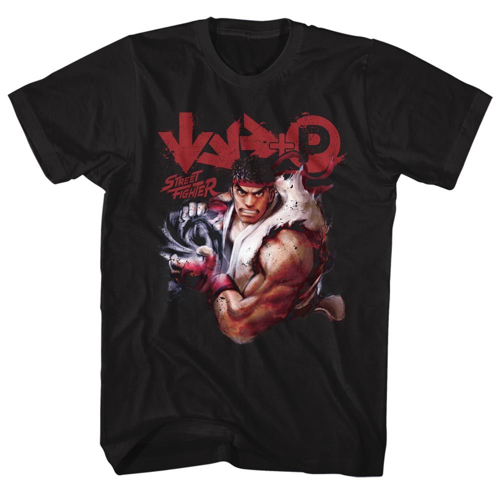 STREET FIGHTER-MORE-BLACK ADULT S/S TSHIRT