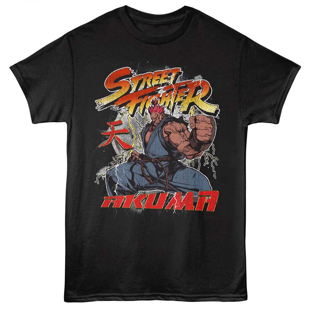 Street Fighter - Elemental Akuma T-Shirt
