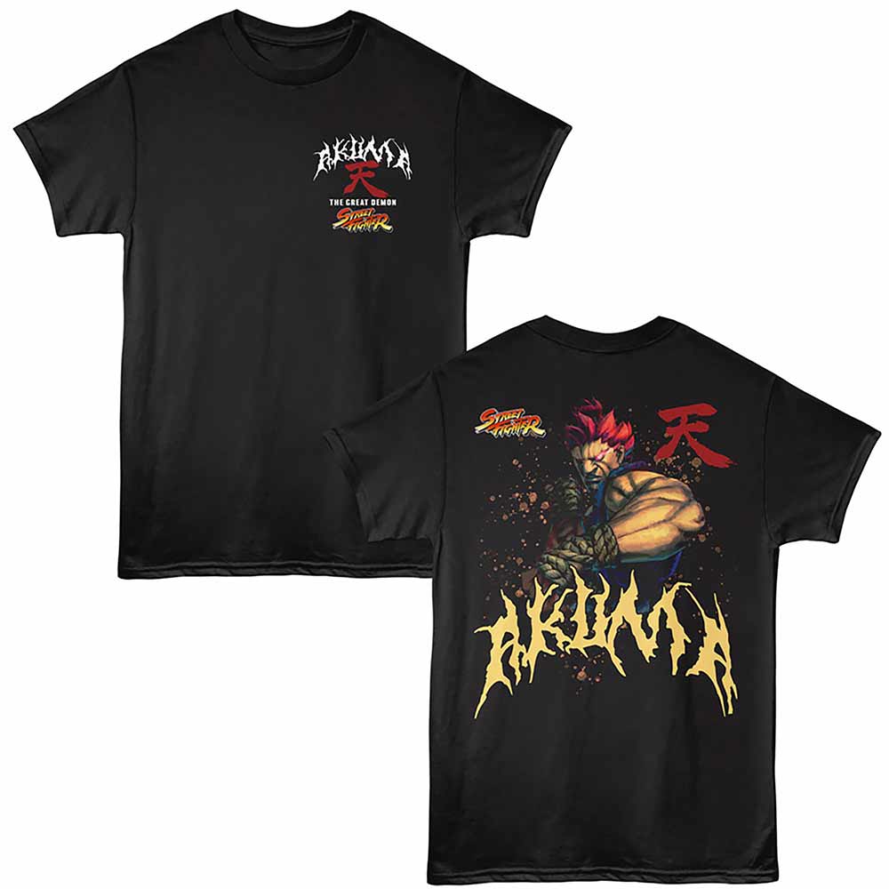 Street Fighter - Street Fighter Akuma Demon T-Shirt