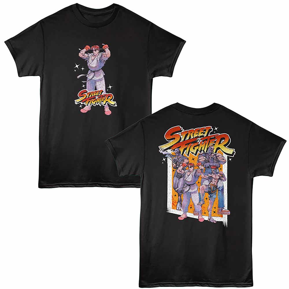 Street Fighter - Street Fighter SF1 Rectangle T-Shirt