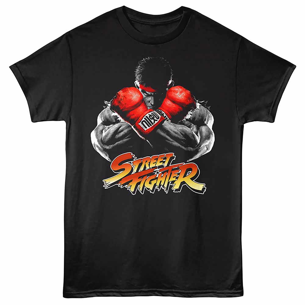 Sf Ryu Logo Adult T-Shirt