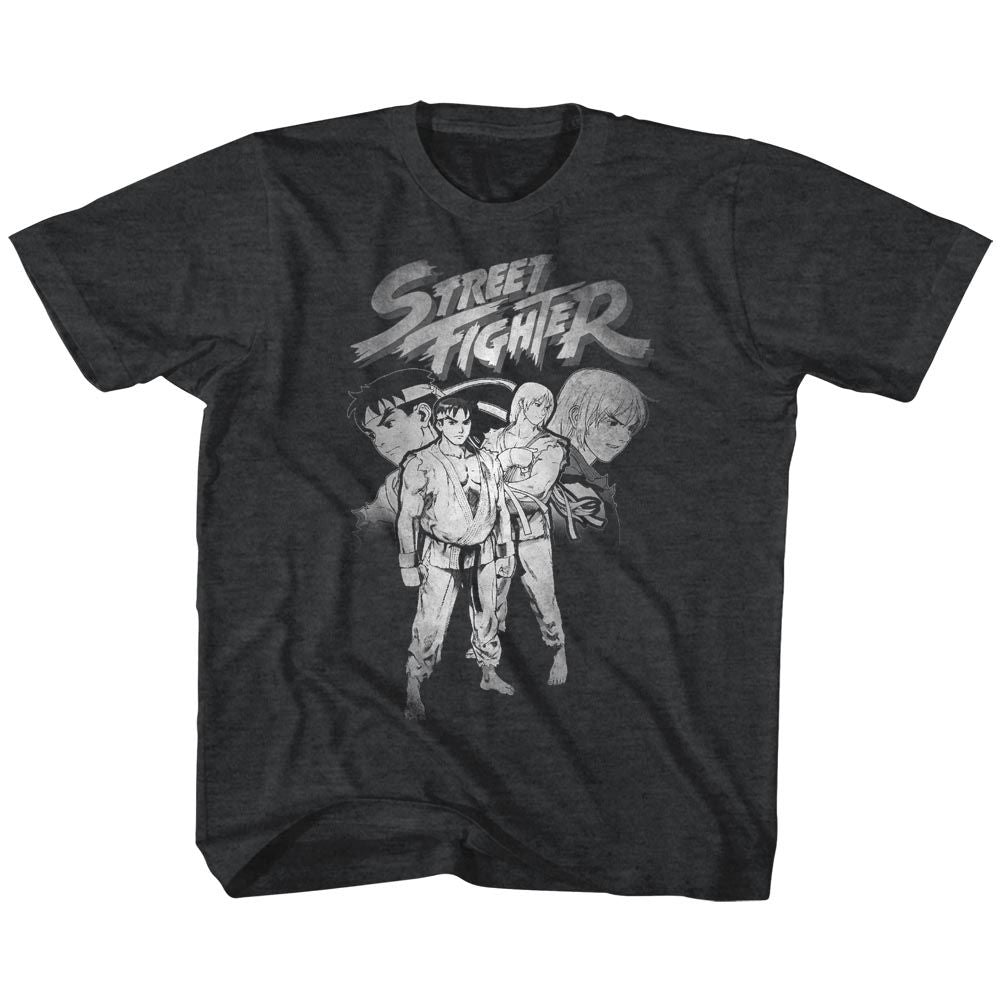 STREET FIGHTER-SF ALPHA 3 RYU-KEN-VINTAGE SMOKE TODDLER S/S TSHIRT