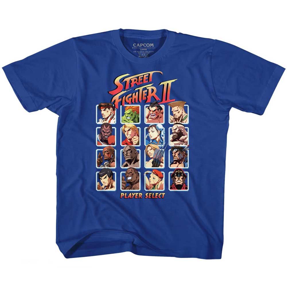 STREET FIGHTER-SUPER TURBO HD SELECT-ROYAL YOUTH S/S TSHIRT