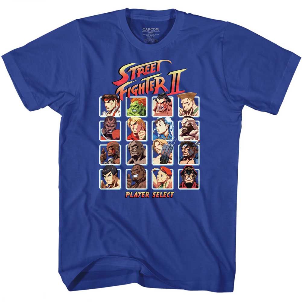 STREET FIGHTER-SUPER TURBO HD SELECT-ROYAL ADULT S/S TSHIRT