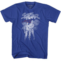 Thumbnail for STREET FIGHTER-SFK AND R-ROYAL ADULT S/S TSHIRT