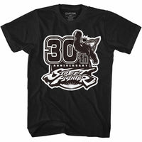 Thumbnail for STREET FIGHTER-SF30BW-BLACK ADULT S/S TSHIRT