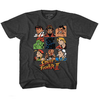 Thumbnail for STREET FIGHTER-SF2SHDRCAST-VINTAGE SMOKE TODDLER S/S TSHIRT