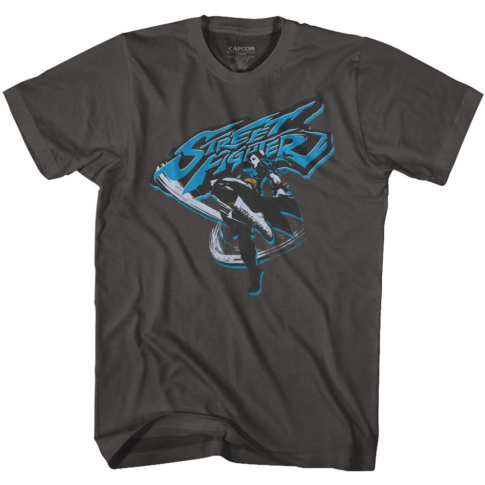 STREET FIGHTER-CHUNLI-SMOKE ADULT S/S TSHIRT