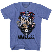 Thumbnail for STREET FIGHTER-SHADALOO ORG-ROYAL HEATHER ADULT S/S TSHIRT