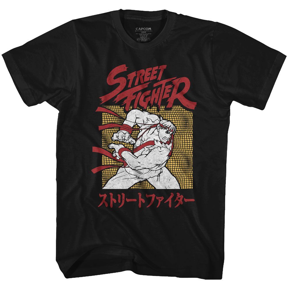 STREET FIGHTER-CHI-BLACK ADULT S/S TSHIRT
