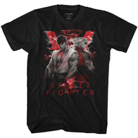 Thumbnail for STREET FIGHTER-SMOKY V-BLACK ADULT S/S TSHIRT