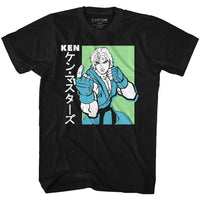 Thumbnail for STREET FIGHTER-KEN-BLACK ADULT S/S TSHIRT