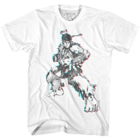 Thumbnail for STREET FIGHTER-GLITCH FIGHTER-WHITE ADULT S/S TSHIRT