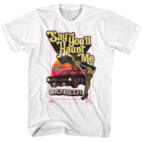 Thumbnail for STONE SOUR-STONE SOUR SAY YOULL HAUNT ME CAR-WHITE ADULT S/S TSHIRT