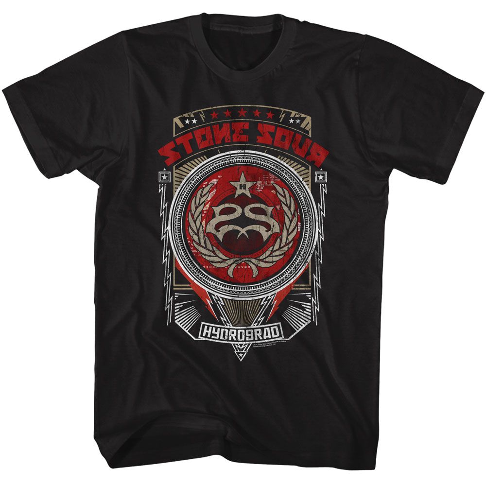 STONE SOUR-STONE SOUR HYDROGRAD-BLACK ADULT S/S TSHIRT