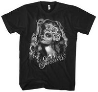 Thumbnail for SUGAR SKULL PRINCESS MENS SOFT T-SHIRT