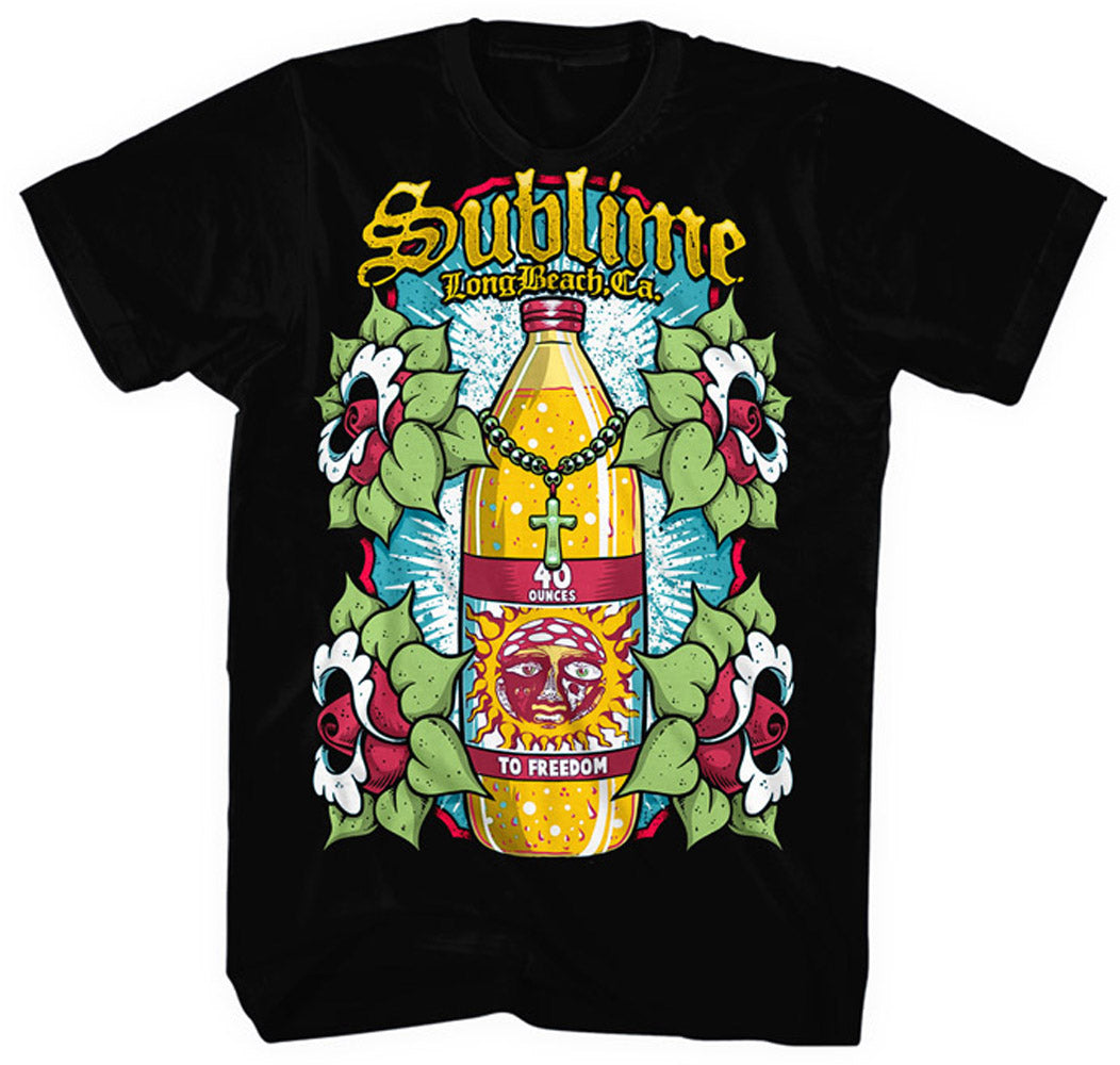 SUBLIME 40 AND FLOWERS TEES