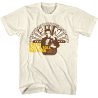 Thumbnail for ELVIS SUN RECORDS-ELVIS WHERE ROCK AND ROLL WAS BORN-NATURAL ADULT S/S TSHIRT
