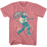 Thumbnail for ELVIS SUN RECORDS-ELVIS SUN RECORDS BROKE THE RULES-MAUVELOUS ADULT S/S TSHIRT