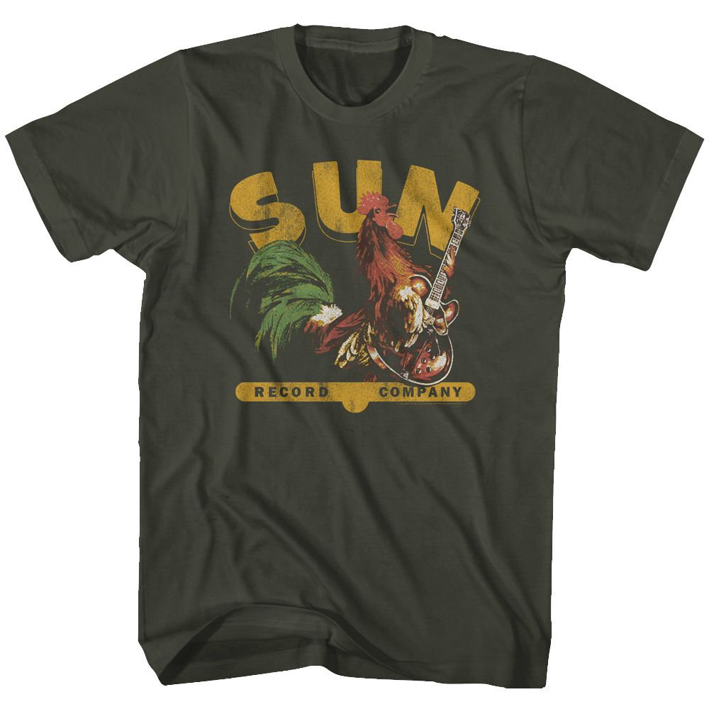 SUN RECORDS ROOSTER WITH GUITAR
