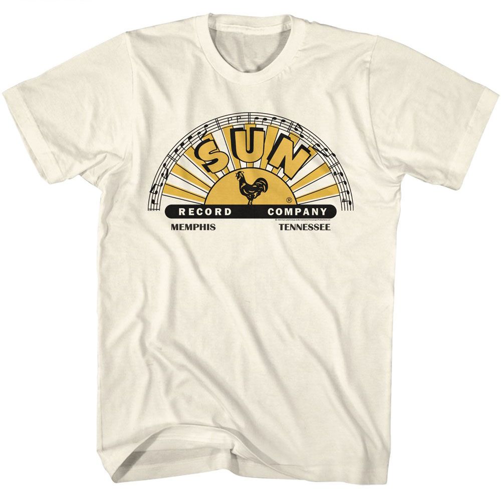 SUN RECORDS LOGO WITH OFFSET COLOR