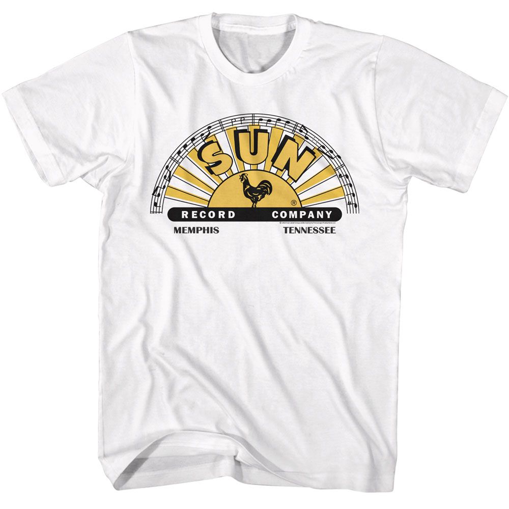 SUN RECORDS LOGO WITH OFFSET COLOR