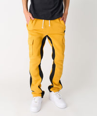 Thumbnail for Flare Stacked Fleece Sweatpants