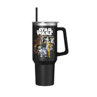Thumbnail for Star Wars Group Shot  40oz Stainless Steel Tumbler w Handle – 12 pc ppk ($13.75 each)
