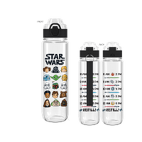 Thumbnail for Star Wars Comic Cartoon  33oz Plastic Water Bottle w Locking Lid and Strap – 12 pc ppk ($9.00 each)