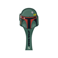 Thumbnail for Star Wars Boba Fett Mask Sw Logo Sculpted Spoon Rest W Handle – 24 pc ppk ($6.25 each)