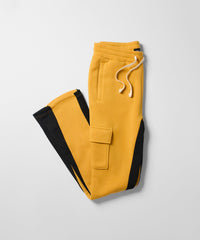 Thumbnail for Flare Stacked Fleece Sweatpants