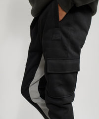 Thumbnail for Stacked Fleece Sweatpant - Black