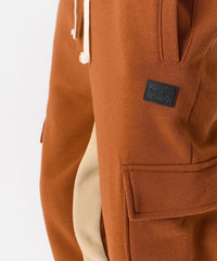 Thumbnail for Stacked Fleece Sweatpant - Brown