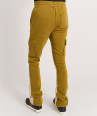 Thumbnail for Stacked Fleece Sweatpant - Khaki